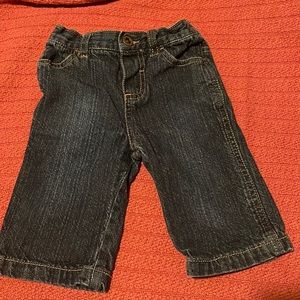 Dark wash 6m baby jeans